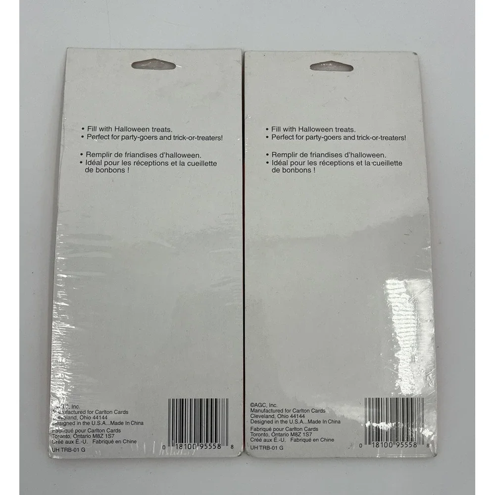 American Greetings Halloween Treat Bags Two Packages 18 Count Each Bats 36 Total
